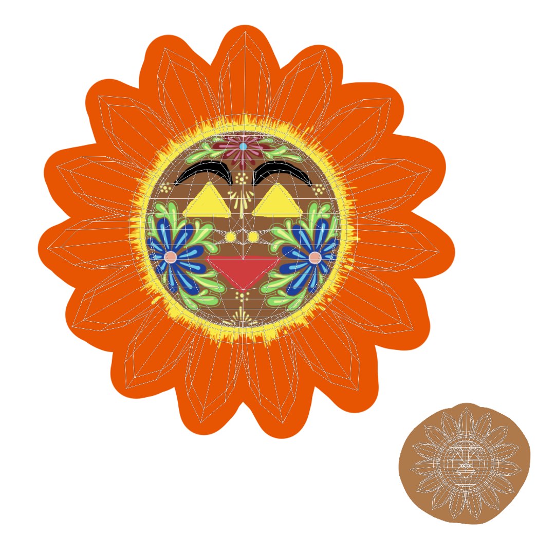 mexican handicraft sun 3D model https://p.turbosquid.com/ts-thumb/8D/amvQVw/zH4IM9oB/sun_uvmaping/png/1601940196/1920x1080/fit_q87/2d63024a1e8714bbc95b248d72a1d1b5f418ff10/sun_uvmaping.jpg