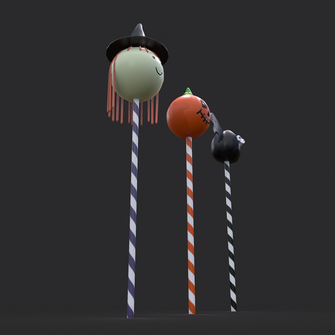 3D Halloween Cake Pops https://p.turbosquid.com/ts-thumb/8D/hFrTsq/1s/14/png/1633465706/1920x1080/fit_q87/f5920d98045dbae0e7b98dce797018a955a398e0/14.jpg