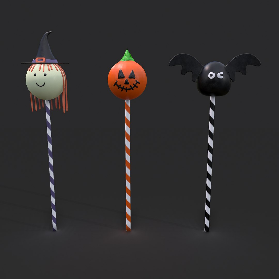 3D Halloween Cake Pops https://p.turbosquid.com/ts-thumb/8D/hFrTsq/EW/1/png/1633465725/1920x1080/fit_q87/5ceae10e4b2154259cebe81464311d531233ee10/1.jpg