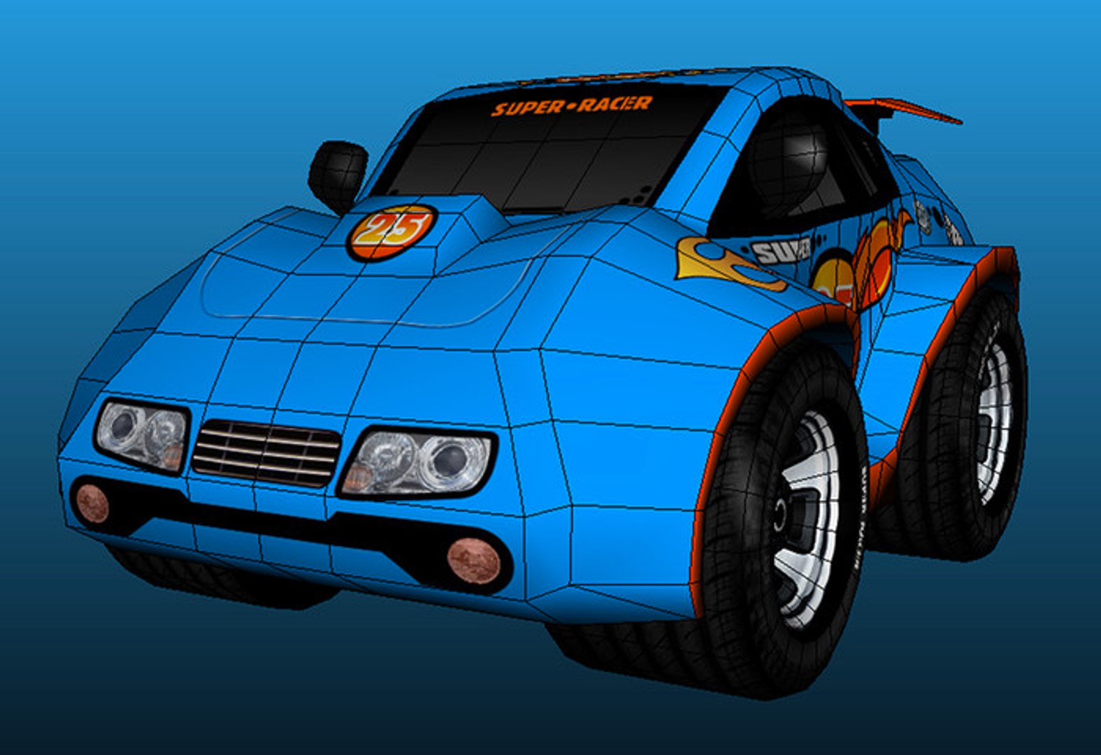 Fbx Toon Car Race