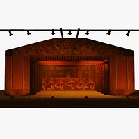 Virtual Wayang Stage