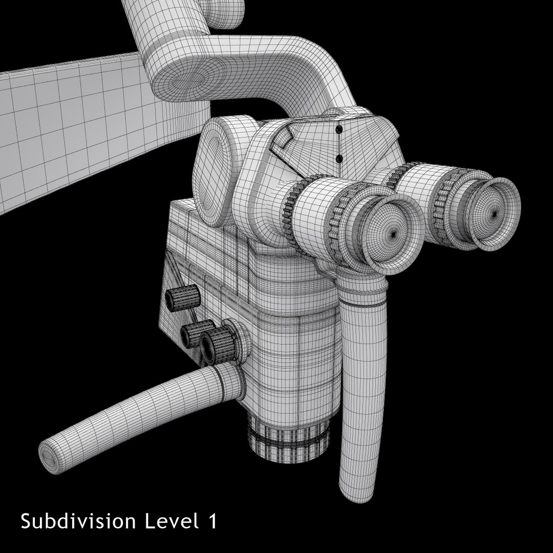 3d Large Operating Microscope