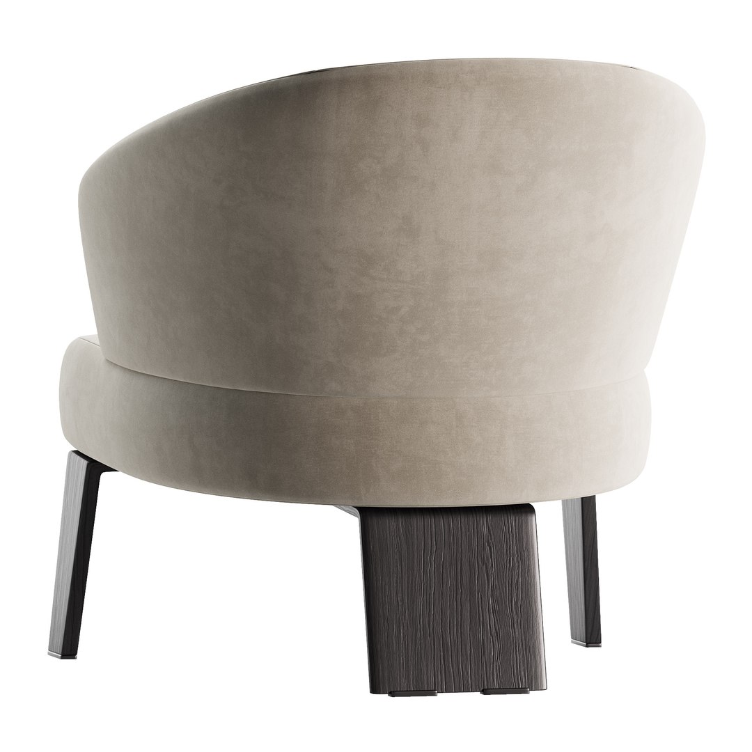 REEVES SMALL By Minotti 3D Model - TurboSquid 1905862