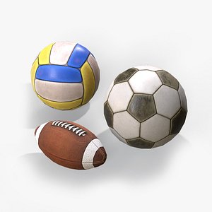 3D model Sport Balls