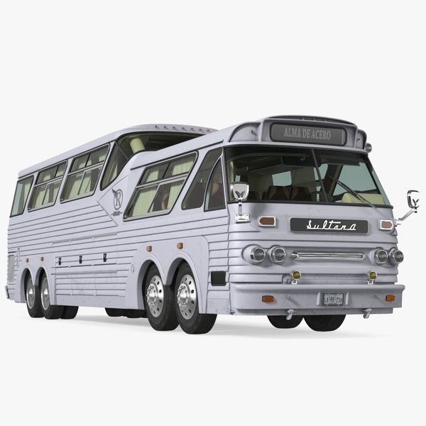 Sultana 1973 Bus Simple Interior 3D 모델 - TurboSquid 1875978