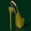 High Heel Slingback Shoes