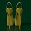 High Heel Slingback Shoes