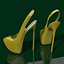 High Heel Slingback Shoes