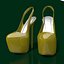 High Heel Slingback Shoes