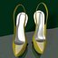 High Heel Slingback Shoes