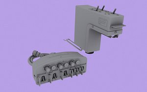 3D nuclear bomb control console