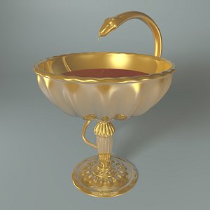 3d model of cup snake
