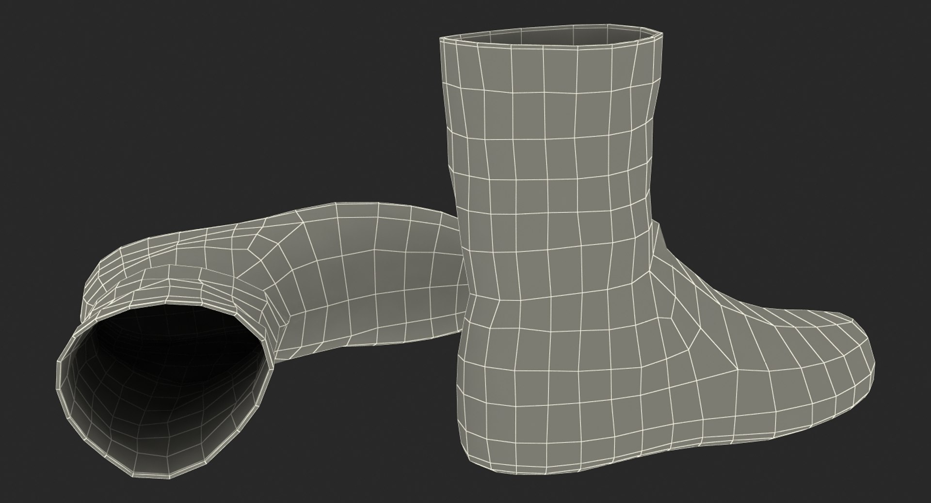 3D model rubber safety boots - TurboSquid 1402553