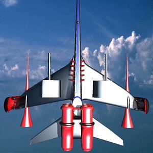 3dsmax space ship