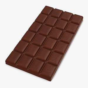 chocolate bar 2 3d model