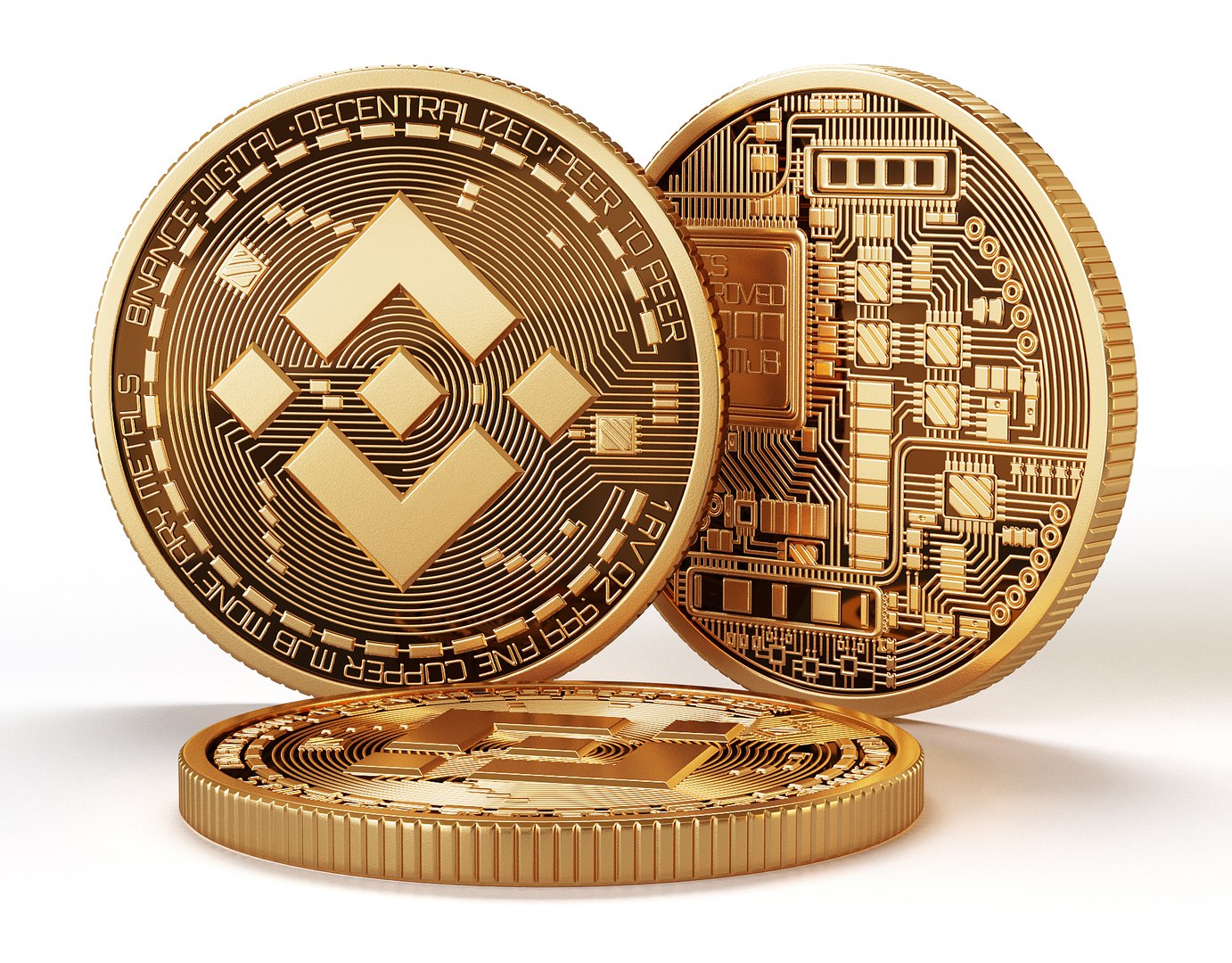 3D Set Of 12 TOP Crypto Coins - TurboSquid 1853794