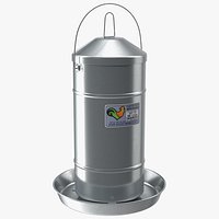 Tuff Stuff Galvanized Poultry Feeder 44Lbs