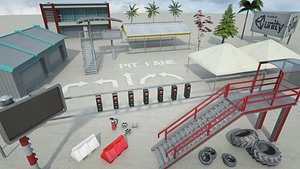 Race Track Construction Kit: Add-on Pack B