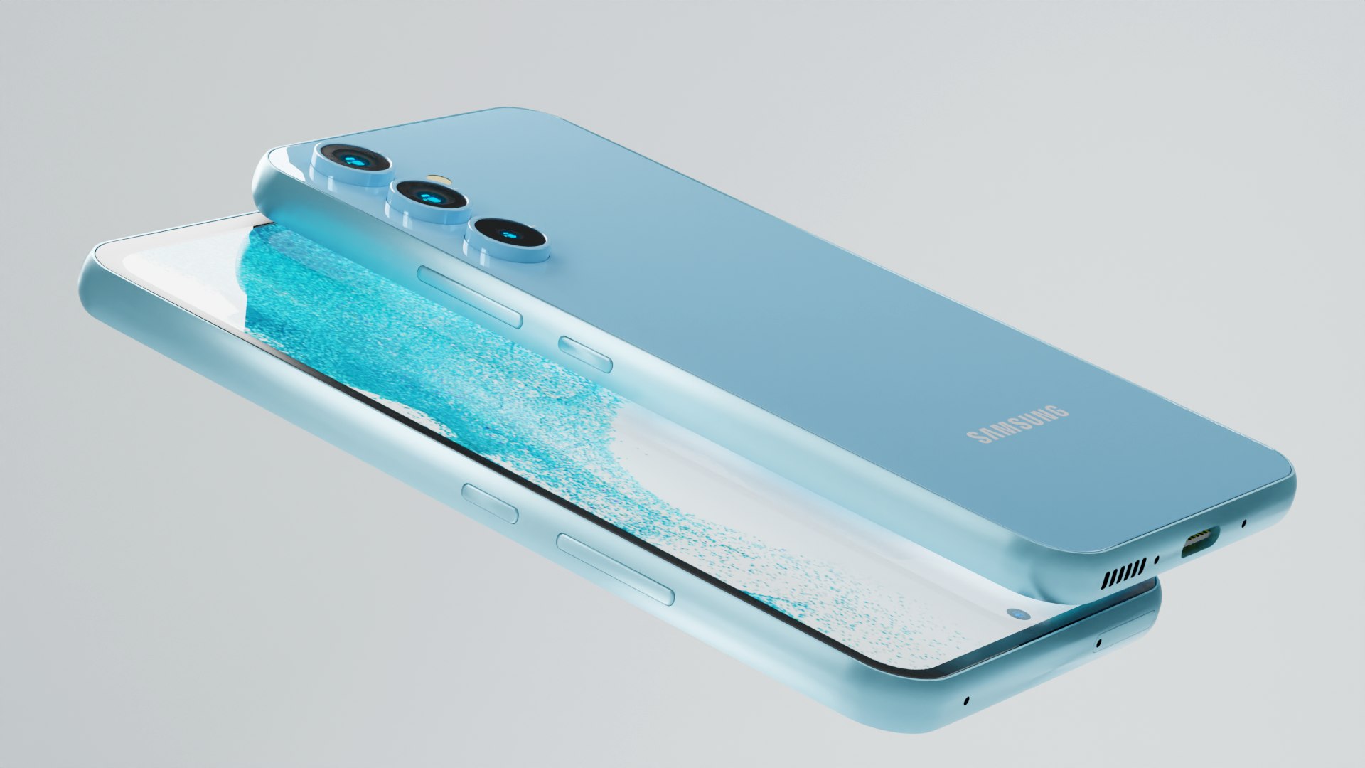 verschijnen Om toestemming te geven vertrekken Samsung Galaxy A54 5G blue 3D model - TurboSquid 1989702