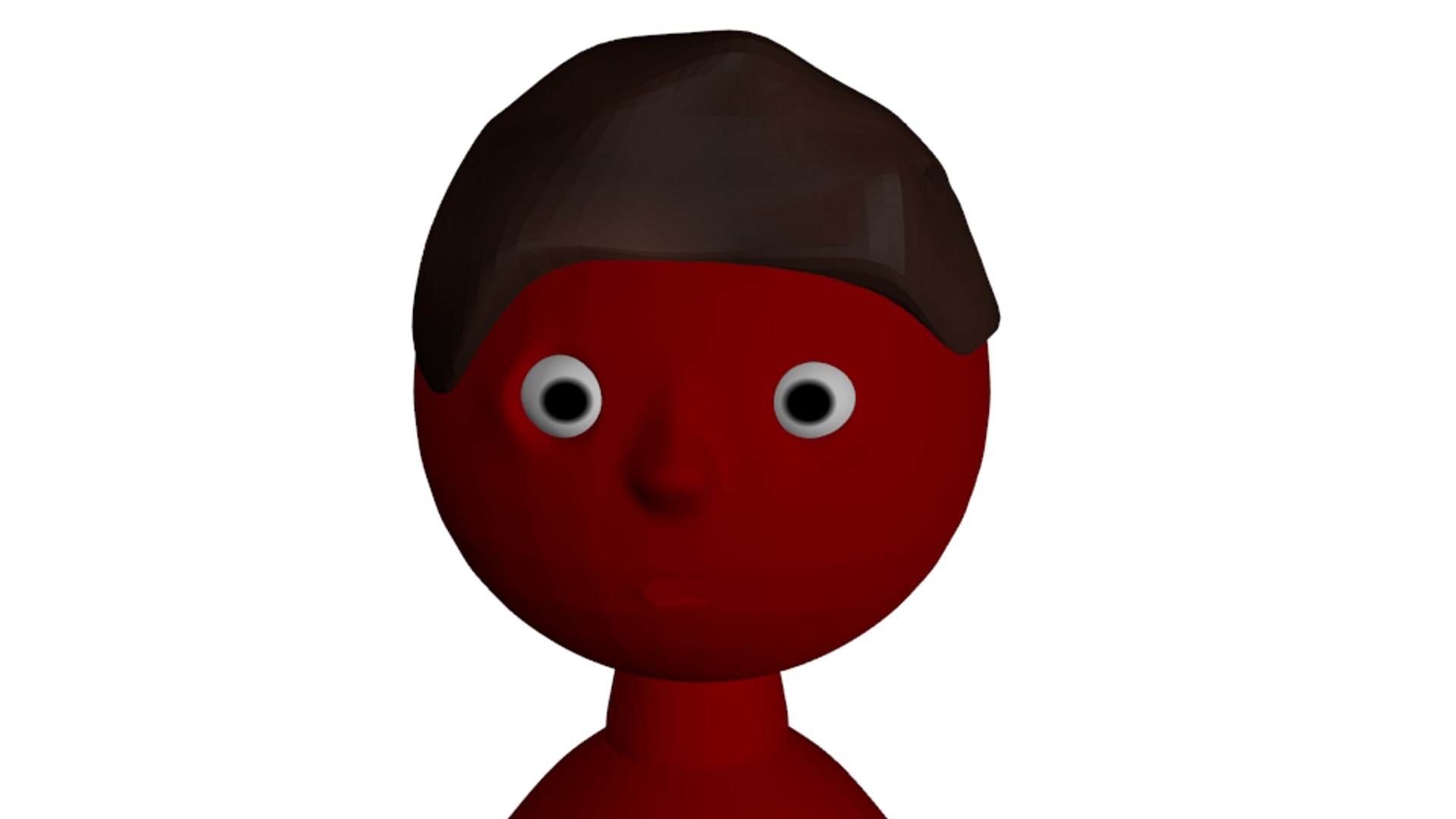 3d Blend Mr Simple Face