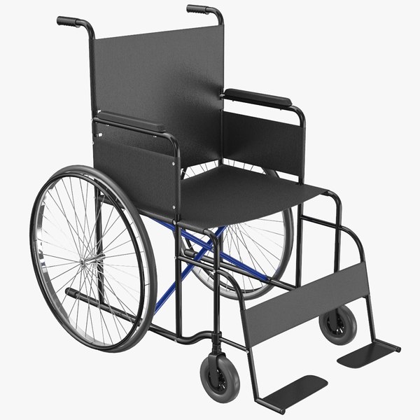 wheel chair 02 3D model