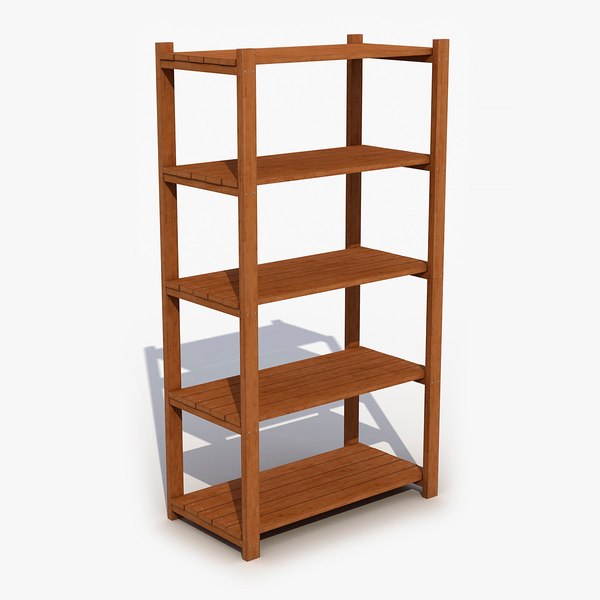 3dsmax货架模型