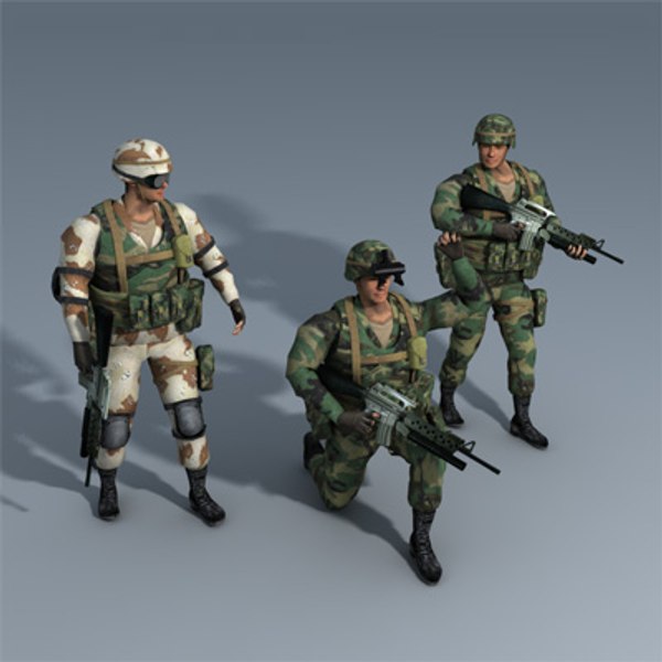 modelo 3d Colección Ranger de los Estados Unidos - TurboSquid 229292