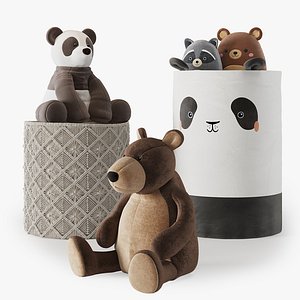 3D Kids Room Decor 103 model