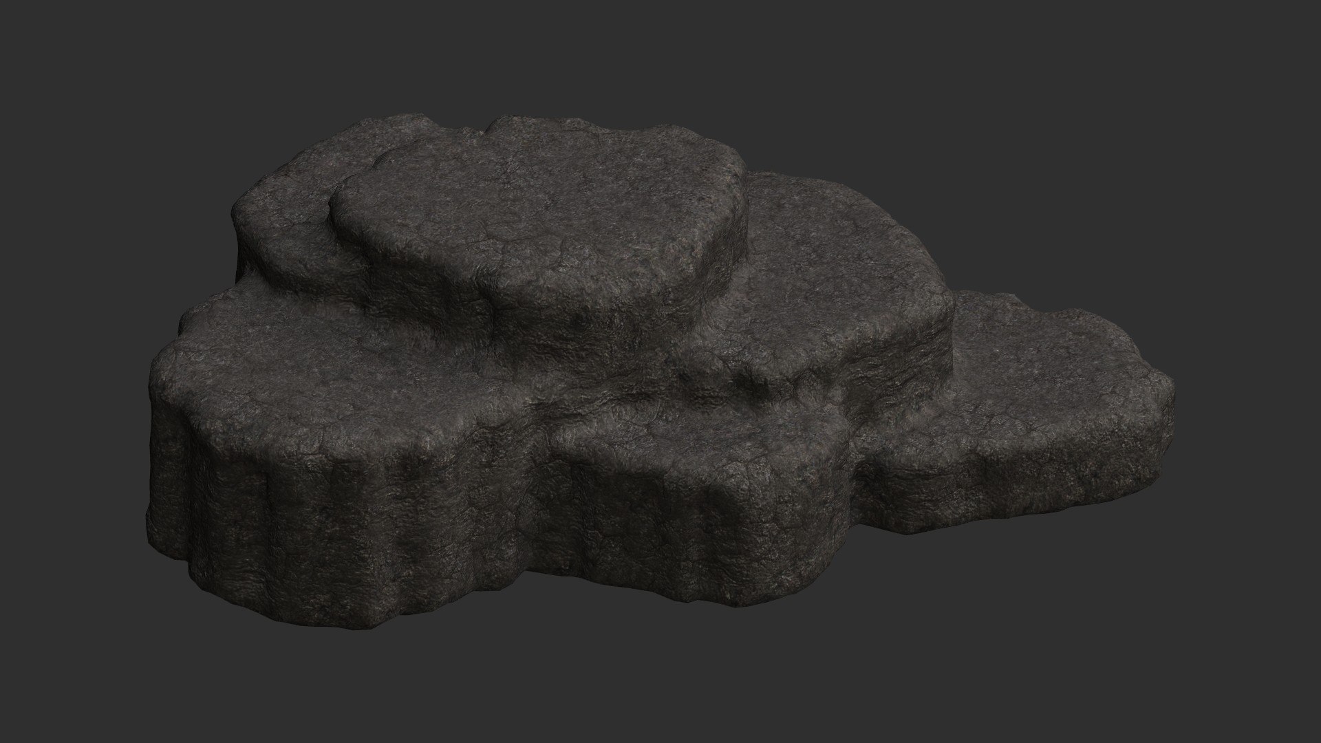 Free 3D Cave Platform 1 - 4 Combo - Base - TurboSquid 2089568