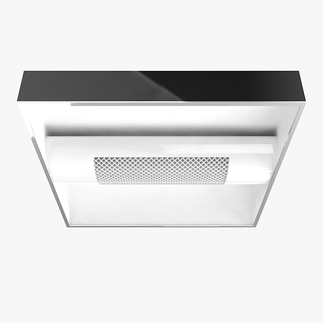 Office Ceiling Light 2 3d Model