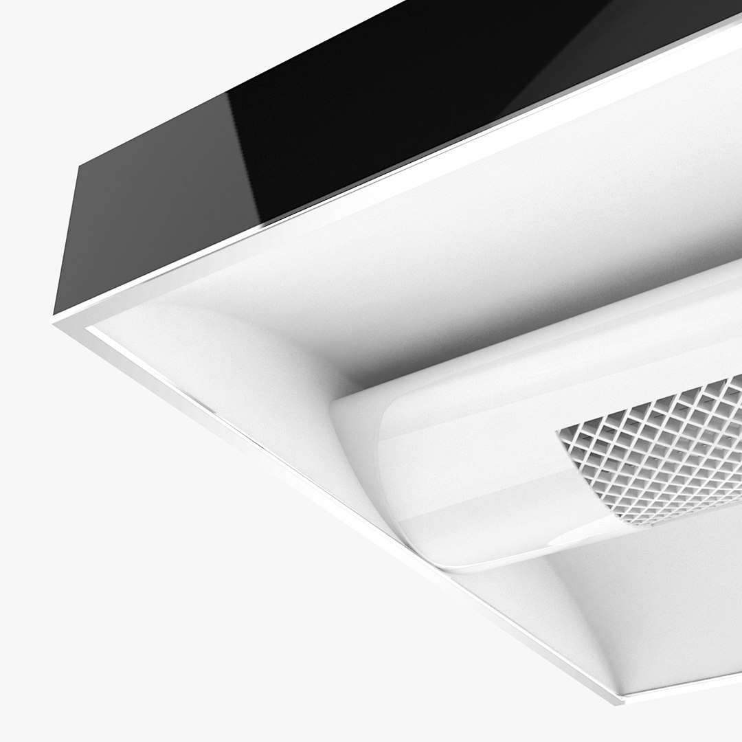 Office Ceiling Light 2 3d Model