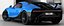 Bugatti Chiron Pur Sport 2021 (Türen und Kofferraum öffnen)