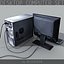 3d desktop computer set