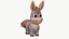 High-Quality Realistic Cute Cartoon Horse