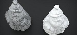 SANTA CLAUSE CERAMIC 2023 RAW MAX 2019 3D model