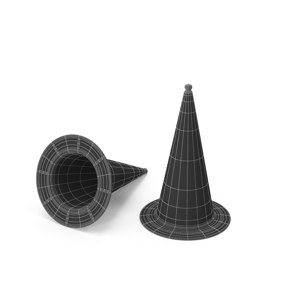 3D Model Traffic Cones - TurboSquid 1928556