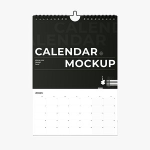 Wall Calendar 3D model