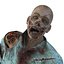 3d zombie rigged model