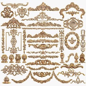 Collection of 40 classic carvings Part6