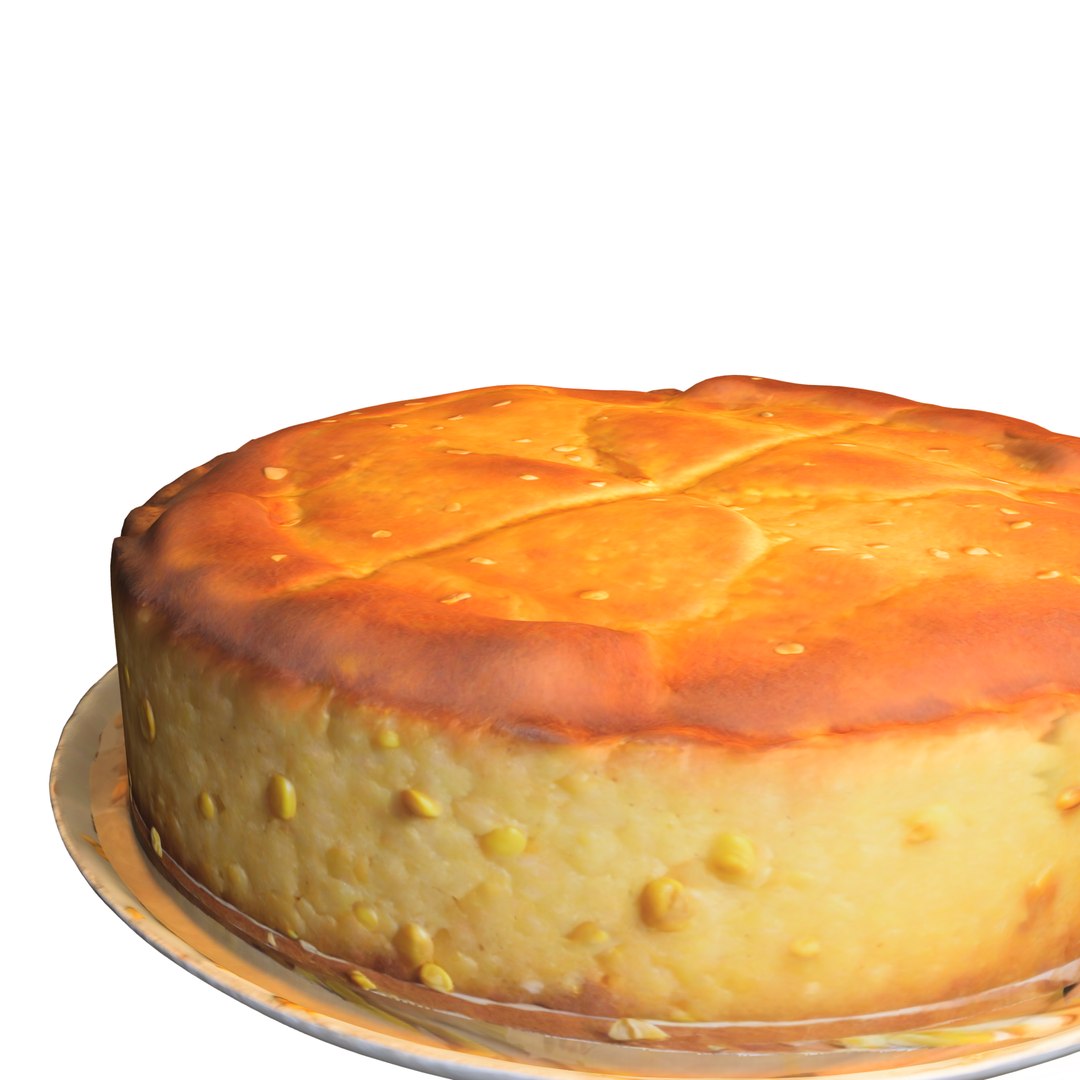Cornbread Pie Game Asset 3D Model - TurboSquid 2379560