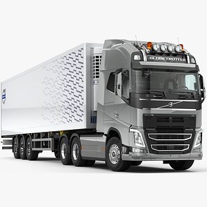 3D Volvo FH 6X4 Classic model