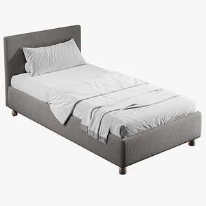 3D model Single bed