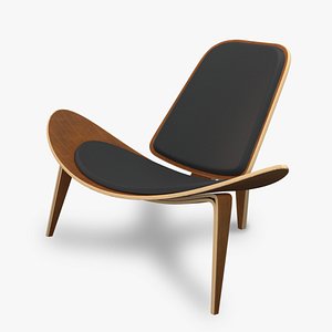 Chair leather wood Max-2015