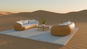 Metaverse Environment 02 - Baked 3D