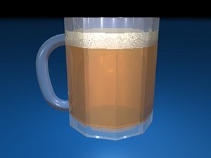 beer mug c4d