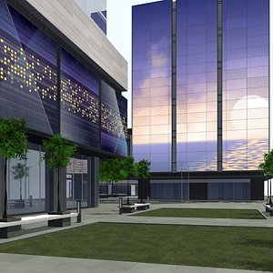 Modern City Block