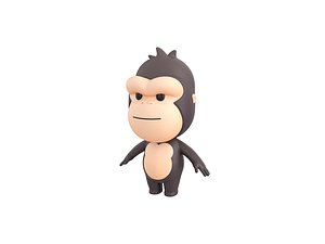 3D Character238 Gorilla model