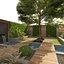 Exterior Garden yard scene
