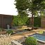 Exterior Garden yard scene
