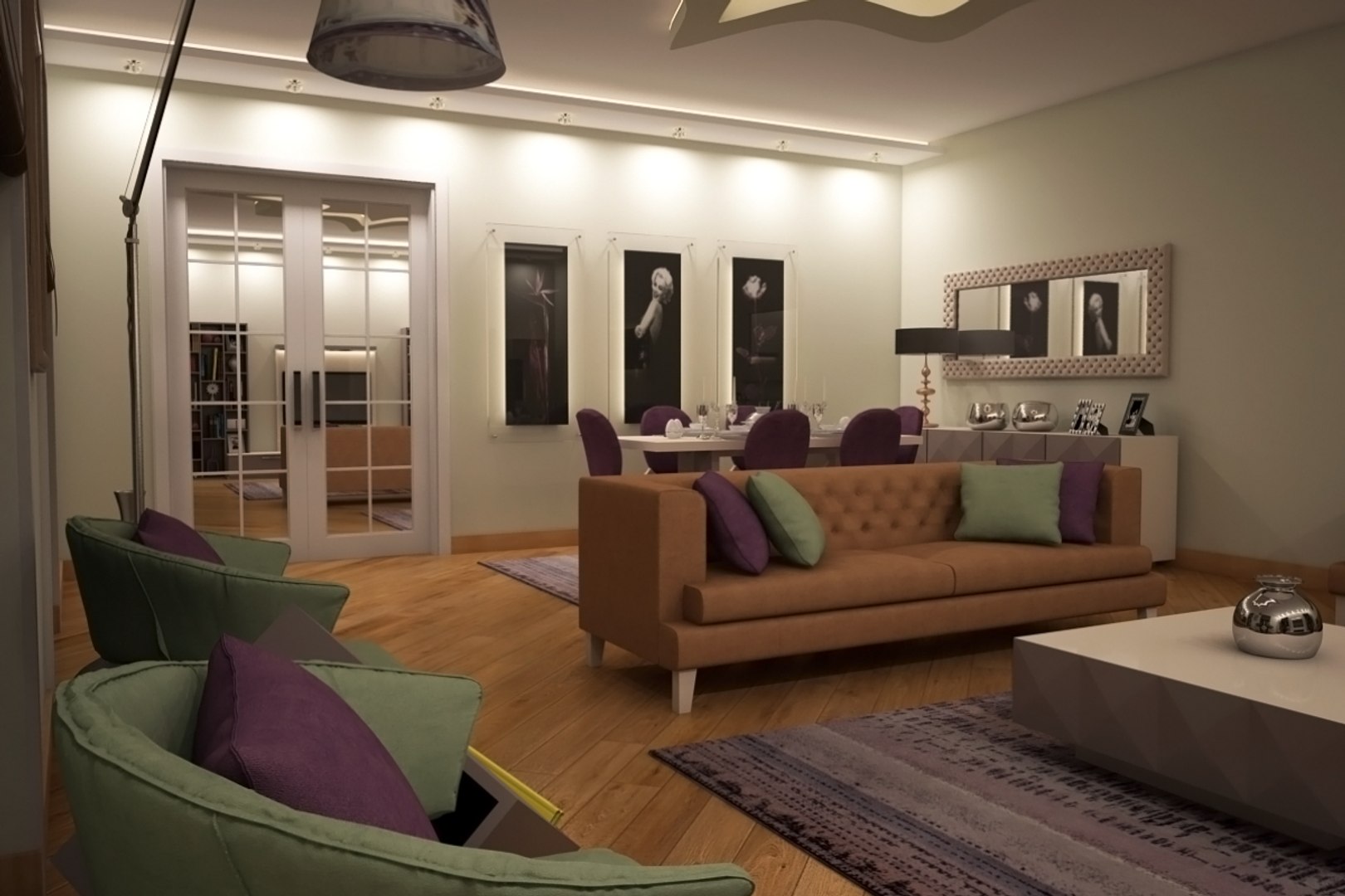 3d Modern Design Set